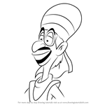 How to Draw Amin Damoola from Aladdin