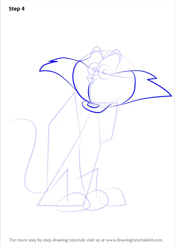 How to Draw Chaos from Aladdin (Aladdin) Step by Step ...