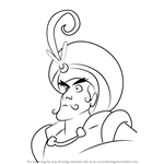 How to Draw Prince Achmed from Aladdin