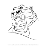 How to Draw Tiger God from Aladdin