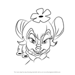 How to Draw Bridget from An American Tail
