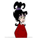 How to Draw Lydia Deetz from Beetlejuice