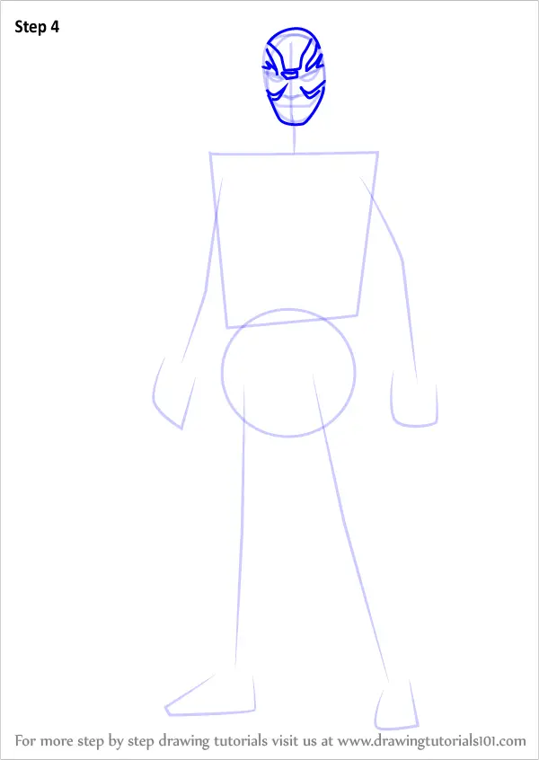 How to Draw Yokai from Big Hero 6 (Big Hero 6) Step by Step ...