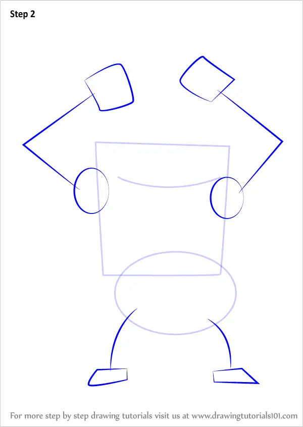 How to Draw Turbo Toilet 2000 from Captain Underpants Movie (Captain