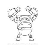 How to Draw Turbo Toilet 2000 from Captain Underpants Movie