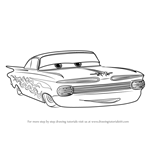 How to Draw Ramone from Cars 3