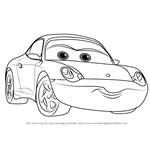 How to Draw Sally from Cars 3