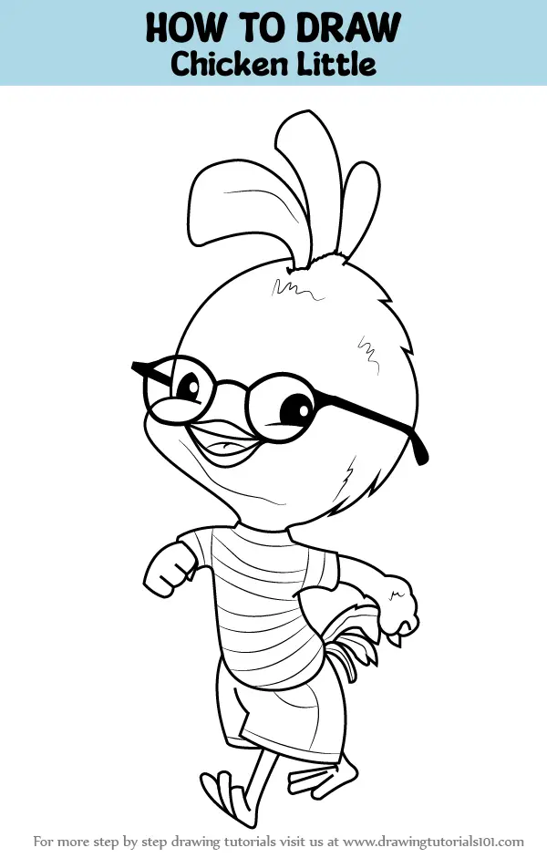 How to Draw Chicken Little (Chicken Little) Step by Step ...