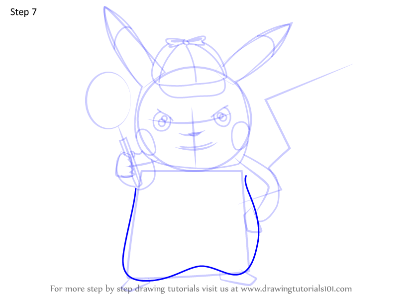 Download Step by Step How to Draw Detective Pikachu from Detective ...