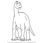 How to Draw Aladar from Disney Dinosaur