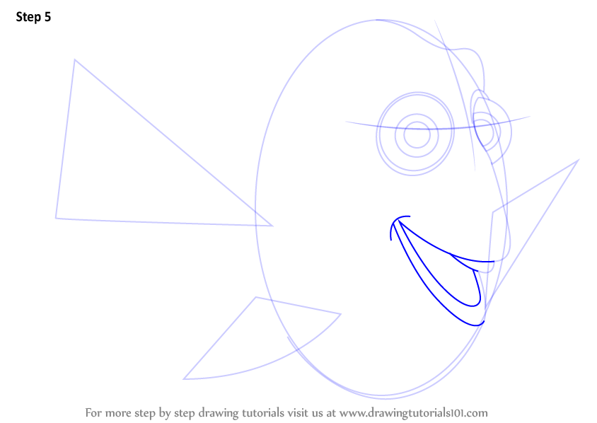 Learn How to Draw Dory from Finding Nemo (Finding Nemo) Step by Step ...