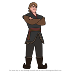 How to Draw Kristoff from Frozen 2