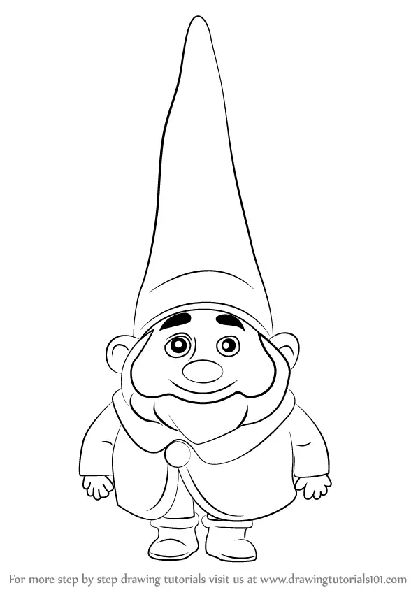 Step By Step How To Draw Benny From Gnomeo & Juliet 