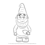 How to Draw Paris from Gnomeo & Juliet