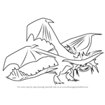 How to Draw Cloudjumper from How to Train Your Dragon 2