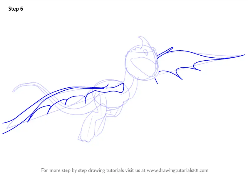 How to Draw Stormfly from How to Train Your Dragon (How to Train Your