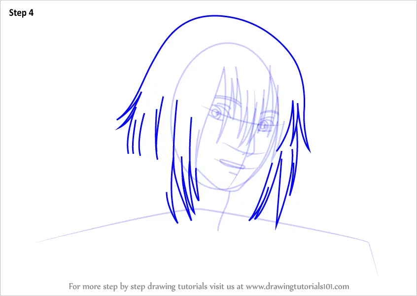 How to Draw Howl from Howl's Moving Castle (Howl's Moving Castle) Step ...