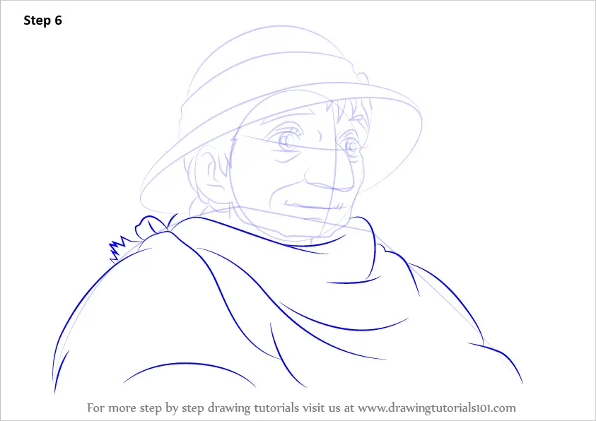 Learn How to Draw Sophie Old from Howl's Moving Castle ...