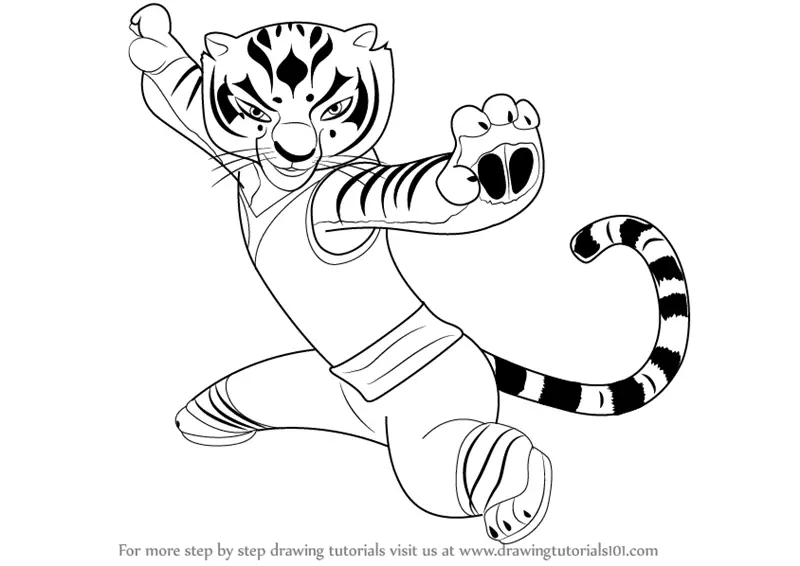 kung fu panda tigress face