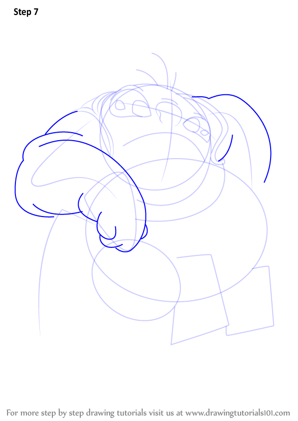 How to Draw Dr. Jumba Jookiba from Lilo and Stitch (Lilo & Stitch) Step ...