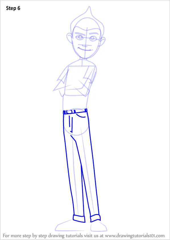 How to Draw Wilbur Robinson from Meet the Robinsons (Meet the Robinsons ...