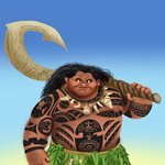 How to Draw Maui from Moana