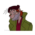 How to Draw Fagin from Oliver & Company