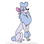 How to Draw Georgette from Oliver & Company