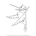 How to Draw Flit from Pocahontas