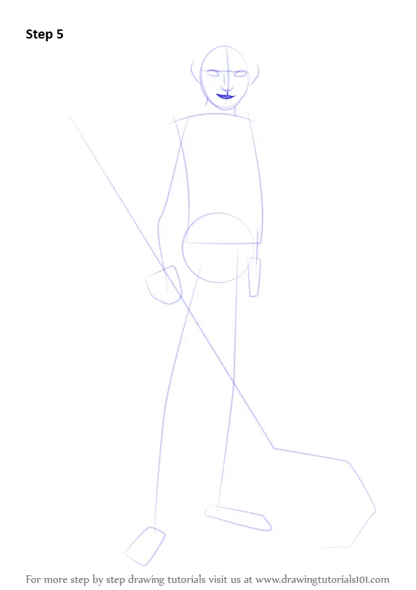 How to Draw Jack Frost from Rise of the Guardians (Rise of the