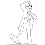 How to Draw Maid Marian from Robin Hood