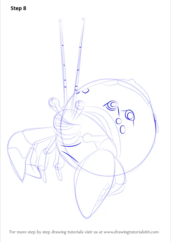 crazy joe coloring page png shark tale