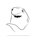 How to Draw Don Ira Feinberg from Shark Tale