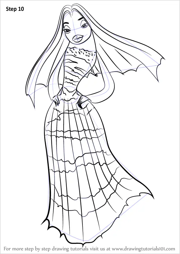 shark tale free coloring pages