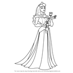 How to Draw Princess Aurora from Sleeping Beauty