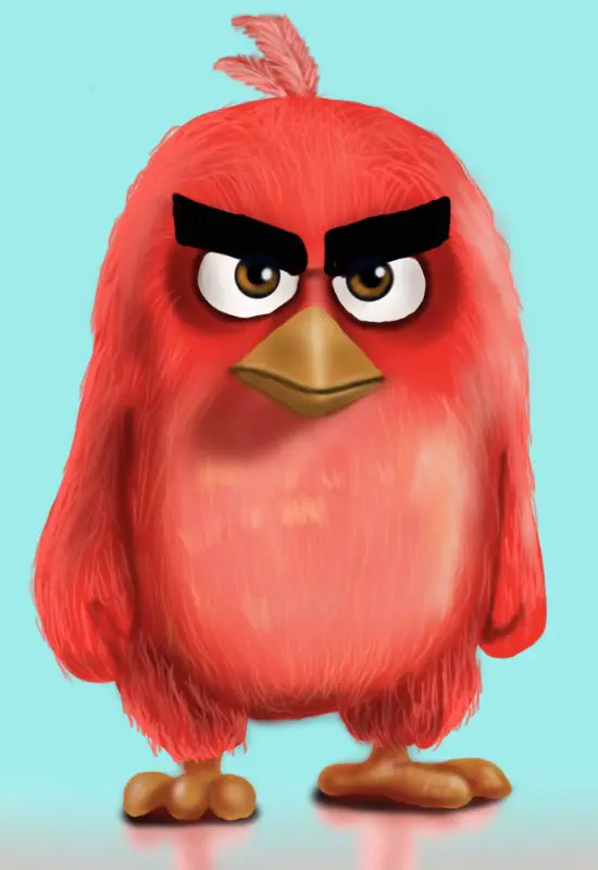 angry birds movie red's house