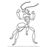 How to Draw Fugax from The Ant Bully