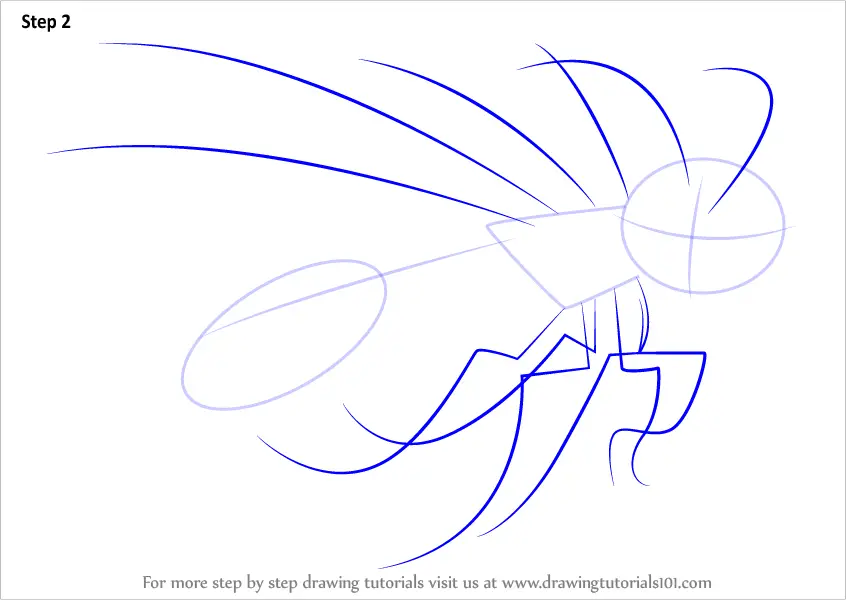 How to Draw Wasp Leader from The Ant Bully (The Ant Bully) Step by Step ...