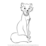How to Draw Duchess from The Aristocats