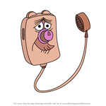How to Draw Hearing Aid from The Brave Little Toaster