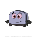 How to Draw Toaster from The Brave Little Toaster