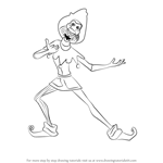 How to Draw Clopin from The Hunchback of Notre Dame