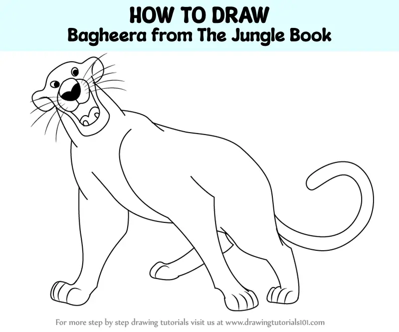 How To Draw A Jungle For Kids, Step by Step, Drawing Guide, by Dawn -  DragoArt