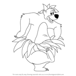 How to Draw Baloo from The Jungle Book