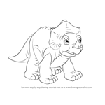 How to Draw Cera from The Land Before Time