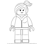 How to Draw Wyldstyle from The LEGO Movie