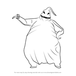 How to Draw Oogie Boogie from The Nightmare Before Christmas