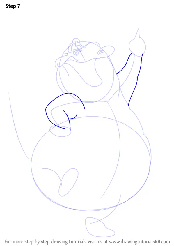 How To Draw Louis from The Princess and the Frog l