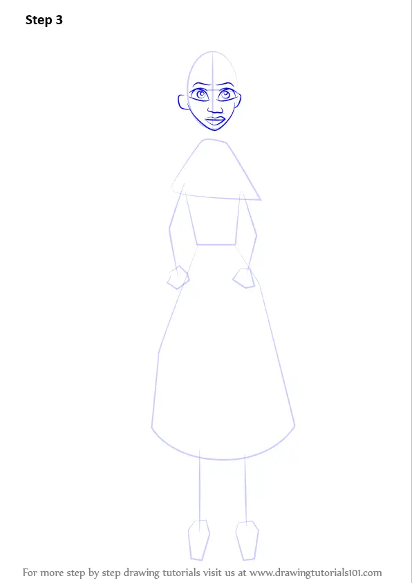 How to Draw Louis from The Princess and the Frog printable step by