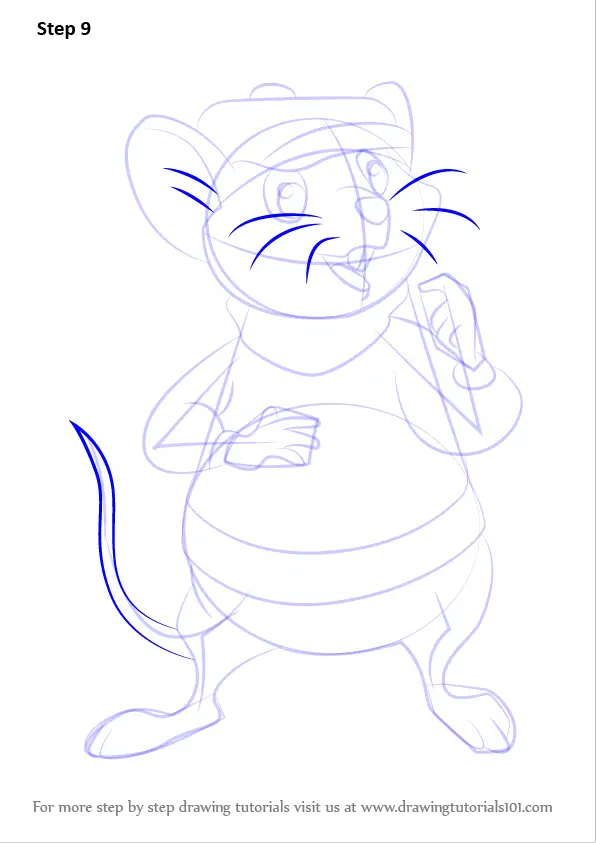 Learn How to Draw Bernard from The Rescuers (The Rescuers ...